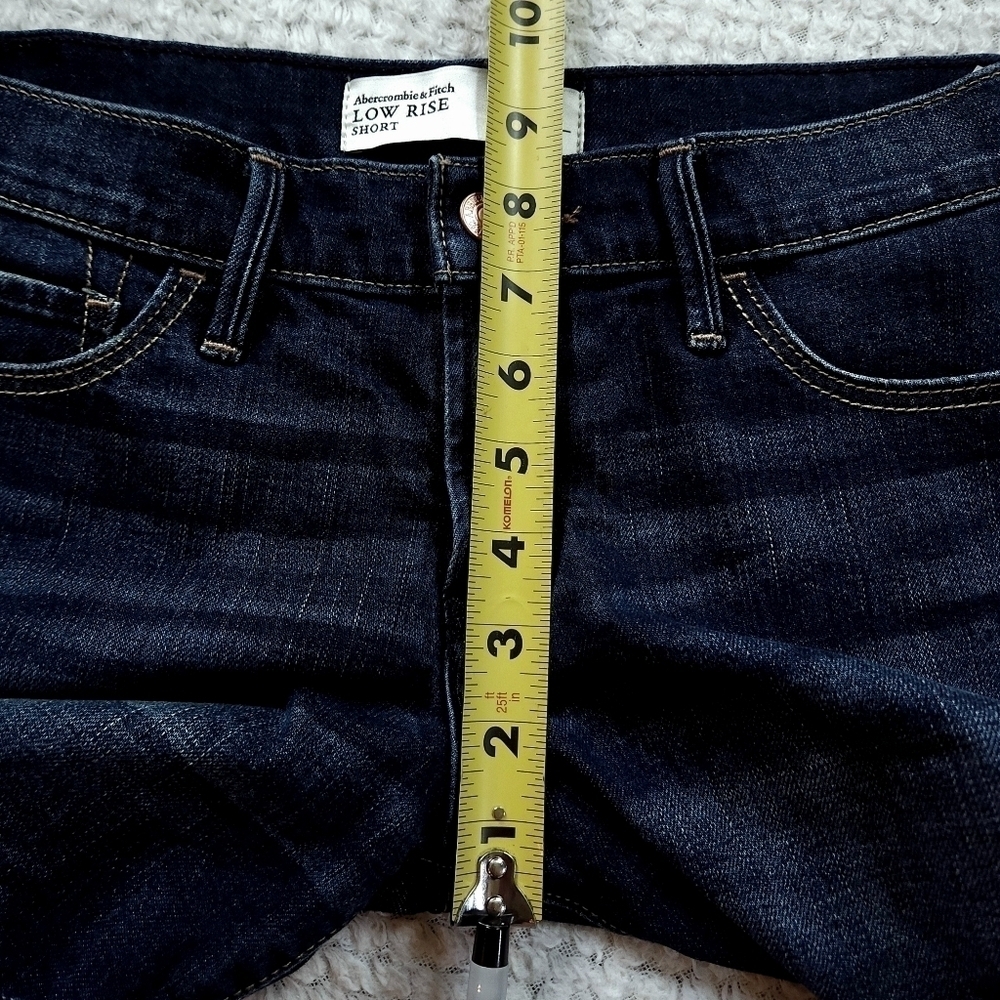 Abercrombie & Fitch Denim Shorts sz 4 - Picture 5 of 7